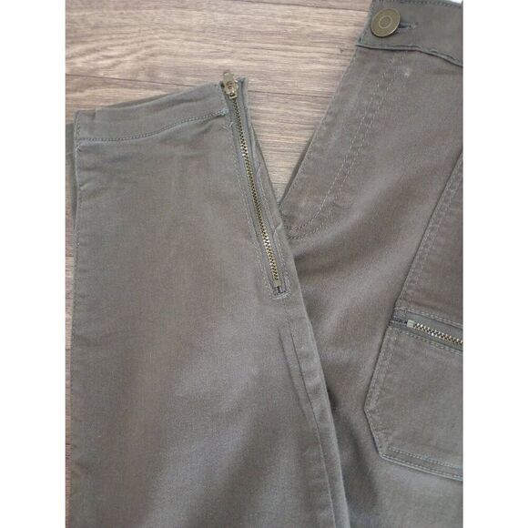 Knox Rose dark brown, mid rise, stretch cargo, pants, jeggings .Size 12 - Picture 5 of 10